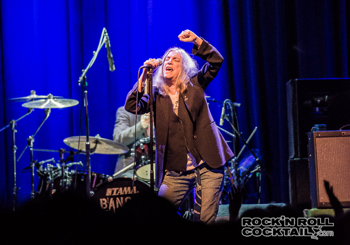 Patti Smith at The Fillmore Photographed by Jason Miller-1
